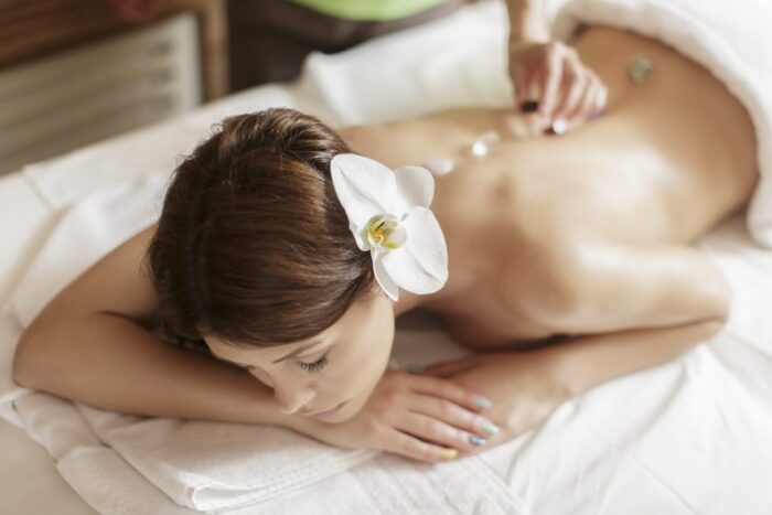 Gesichtsmassage