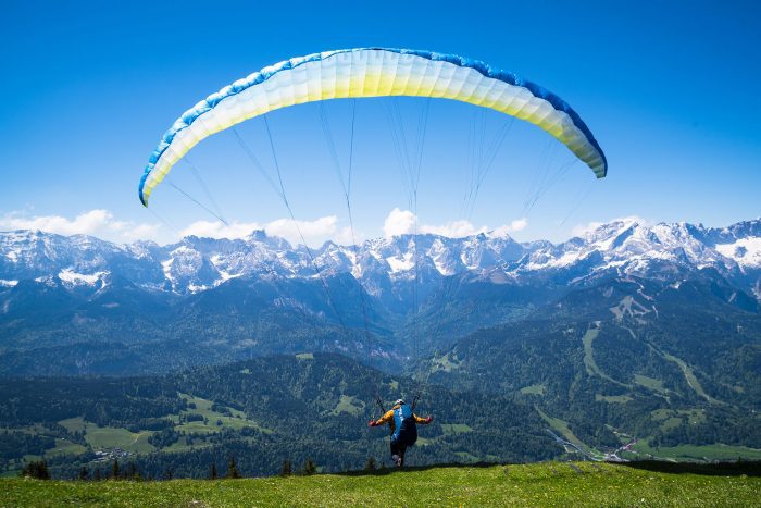 Hotel alpenhof, Funsport Gleitschirm