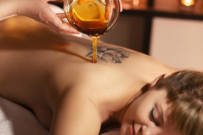 Honey partial massage