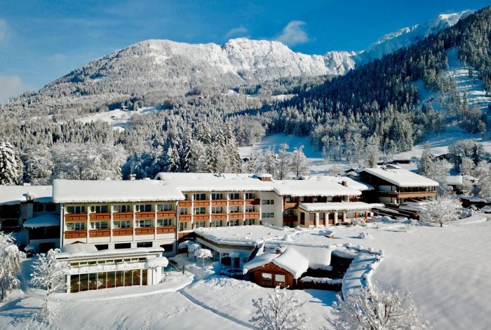 Hotel Alpenhof, Berchtesgaden, Winter, Außenaufnahme