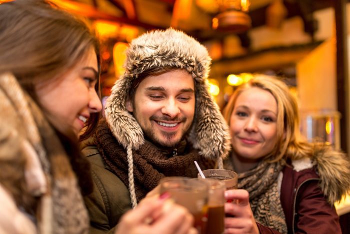 Hotel Alpenhof, Winterzeit, Langlaufen, Gluehwein