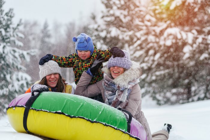 Hotel Alpenhof, Winterzeit, Snowtubing