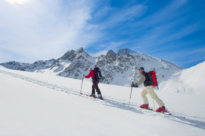 Hotel Alpenhof, Winterzeit, Skitour Gruppe